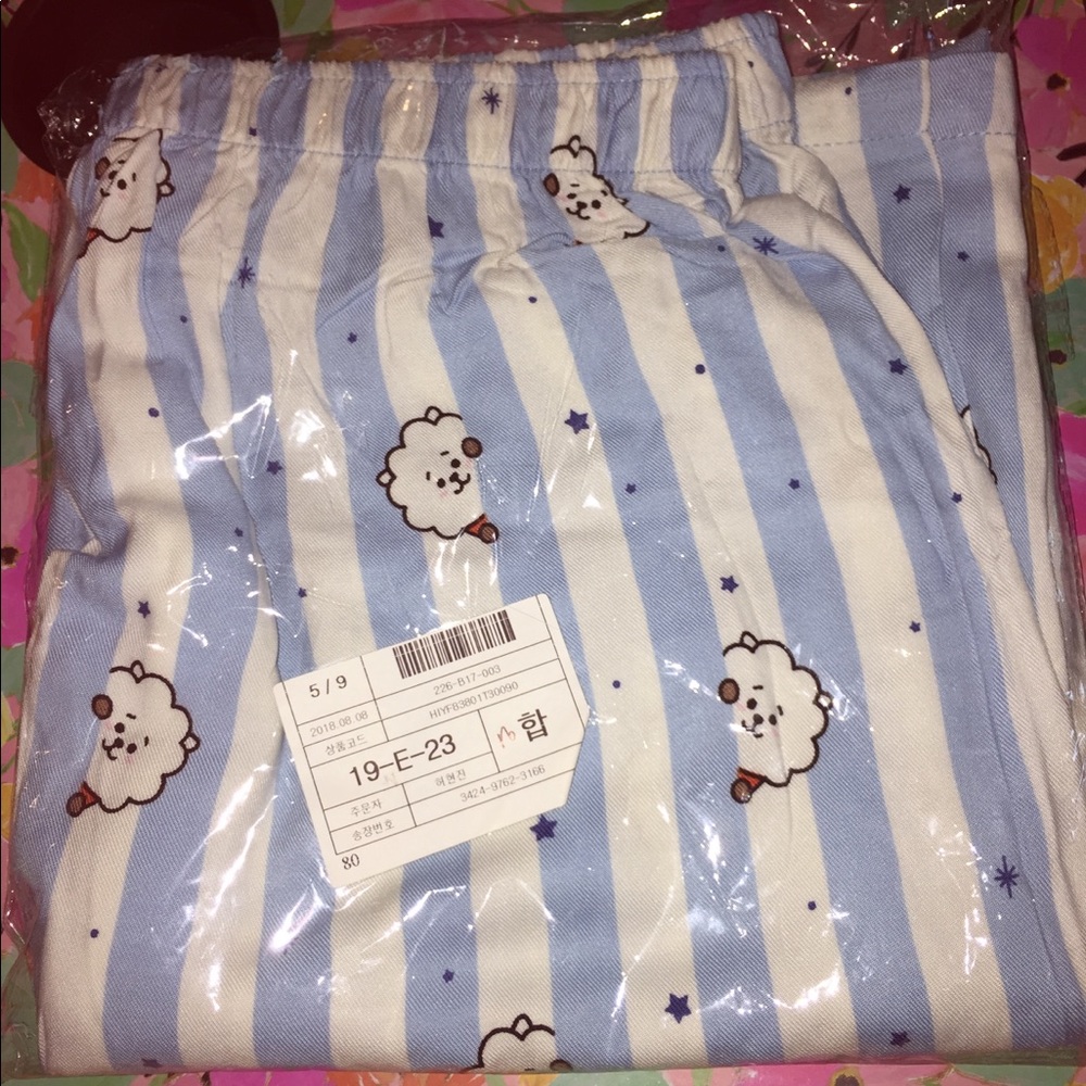 ❌SOLD❌ Official Bt21 RJ Pajama Pants